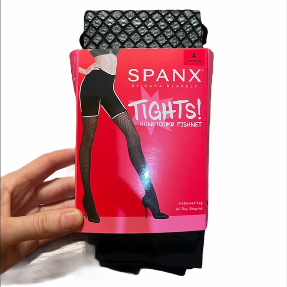 spanx honeycomb tights
